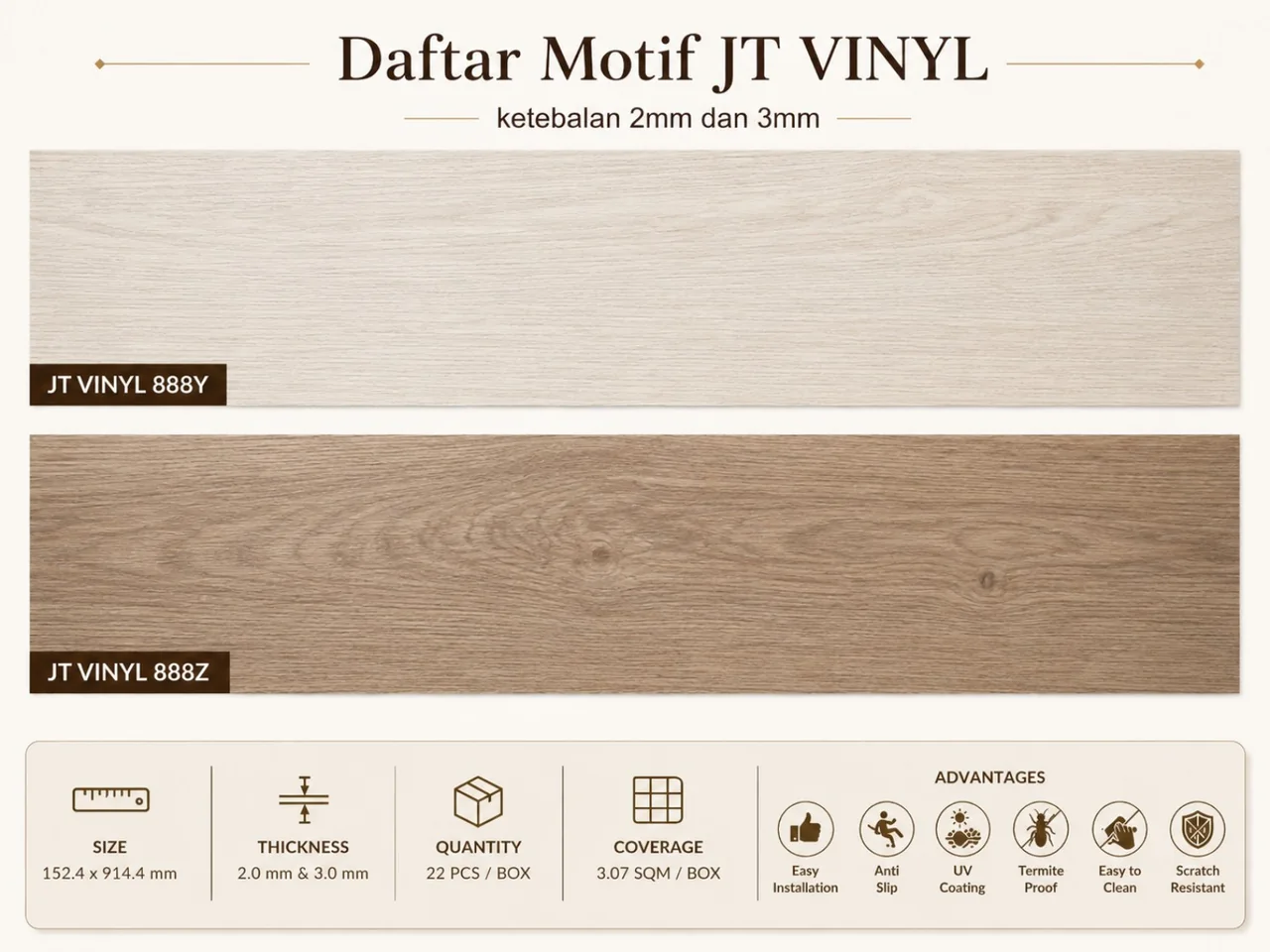 JT VINYL 888Y–888Z